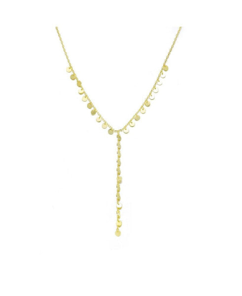 14K Gold Plated "Y" Neck Drop Necklace