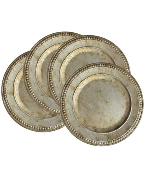 Serveware Round Beaded Charger Plate 14"