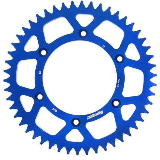 SUPERSPROX Aluminium 50D RAL990X50BLU Rear Sprocket