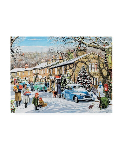 Trevor Mitchell Home For Christmas Canvas Art - 19.5" x 26"