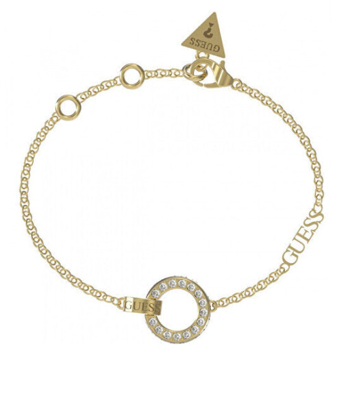 Circle Lights Elegant Gold Plated Bracelet JUBB03162JWYG