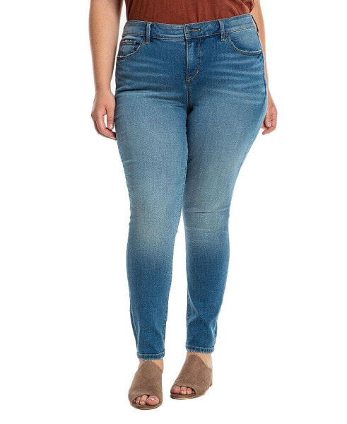 Plus Size Mid Rise Skinny Jeans