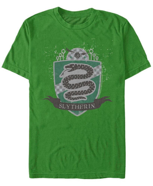 Men's Slytherin Badge Short Sleeve Crew T-shirt