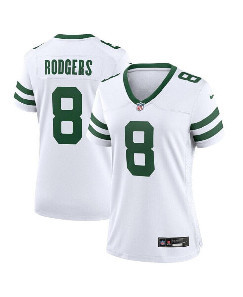Women's Aaron Rodgers White New York Jets Legacy Player Game Jersey