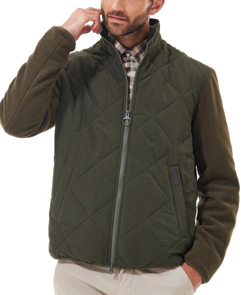 Men's Hybrid Quilted Full-Zip Jacket