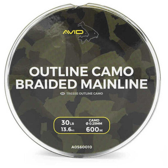 Плетеный шнур для рыбалки AVID CARP Outline 600 м