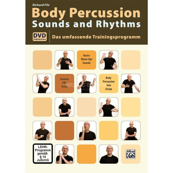 Alfred Music Body Percussion Filz inkl. DVD