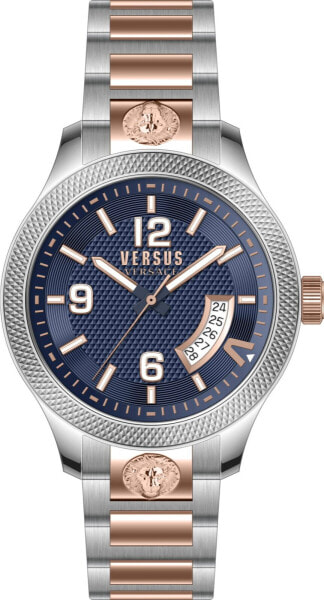 Versus by Versace Herren Armbanduhr Reale 44 mm Armband Edelstahl VSPVT2921