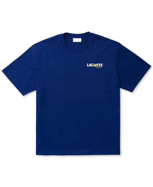 Футболка Lacoste мужская классическая с коротким рукавом - Graphic T-Shirt