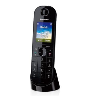 Panasonic KX-TGQ400 - IP Phone - Wireless handset - 4 lines - 100 entries - LCD - 176 x 220 pixels