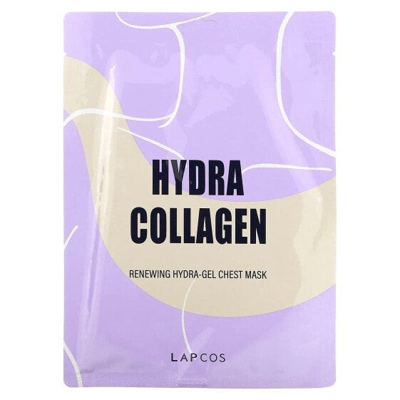 Hydra Collagen, Renewing Hydra-Gel Chest Beauty Mask, 1 Sheet, 1.14 oz (40 g)