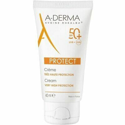 Крем для защиты от солнца A-Derma Protect SPF50+ без запаха 40 мл