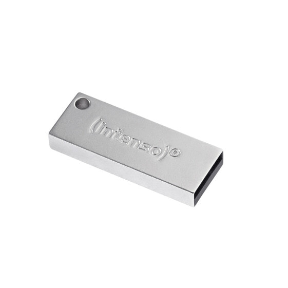 Intenso Premium Line - 64 GB - USB Type-A - 3.2 Gen 1 (3.1 Gen 1) - 100 MB/s - Capless - Silver