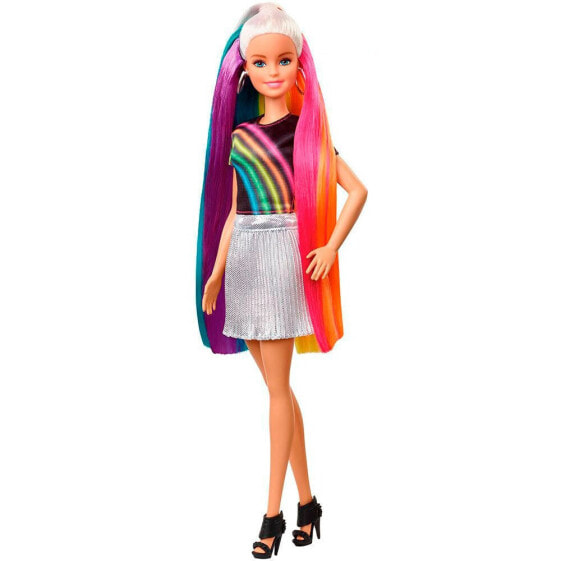 BARBIE Rainbow Sparkle Hair Doll