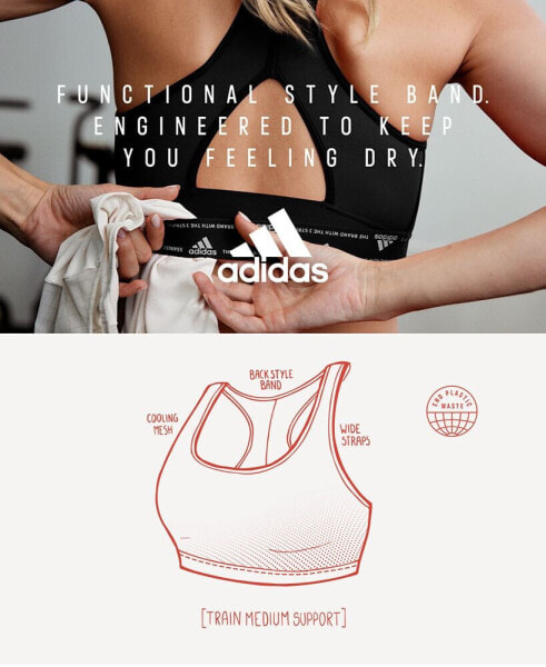 Women's Racerback-Style Sports Bra Adidas Размер: D-DD XS купить от 2854  рублей в интернет-магазине , спортивные Бра Adidas