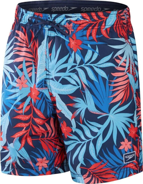 Speedo Męskie szorty Speedo PRINT REDONDO EDGE VOLLEY 17" 410 peacoat/print rozmiar XL