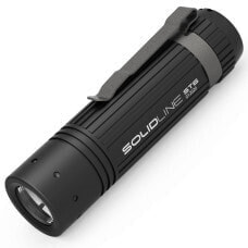 LED Lenser Solidline ST6 - Hand flashlight - Black - Aluminium - Buttons - IP54 - -20 - 40 °C