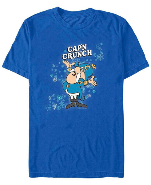 Men's Cap'n Crunch Snowflake Crunch Short Sleeves T-shirt