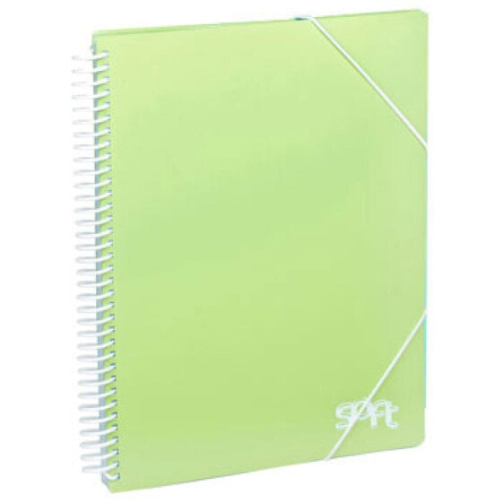 CARCHIVO Folder 20 Assorted Soft Pastel Prolipopylene Covers