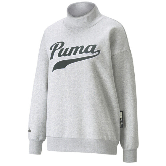 Свитшот Puma Team Turtleneck   Grey