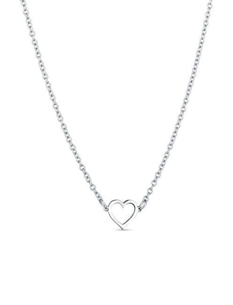 Колье Vuch Loving Heart Silver