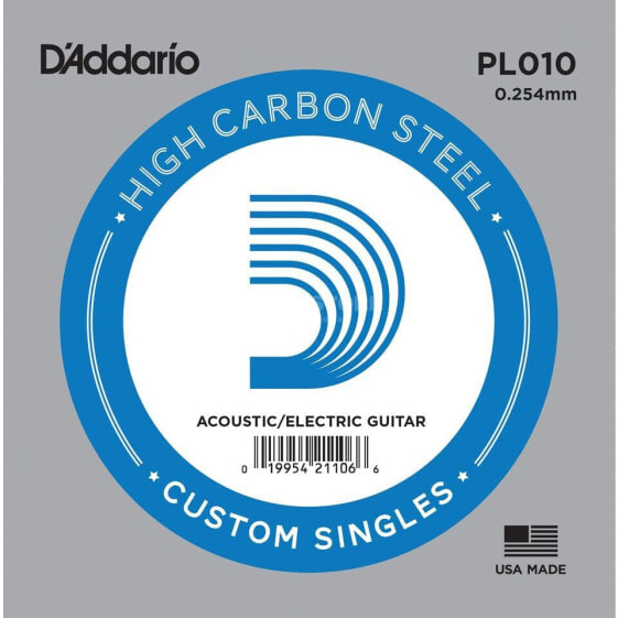 D'Addario Single String PL010 Plain