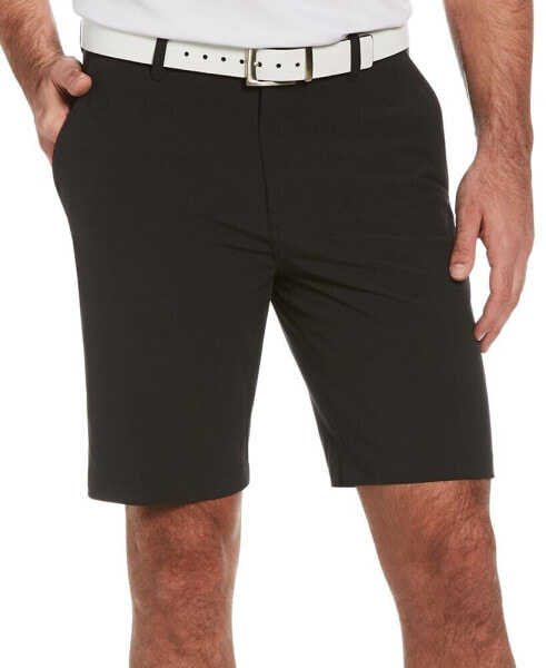 Men's Flat Front Horizontal Textured Golf Short