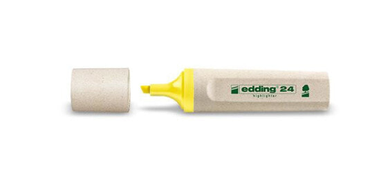 EDDING EcoLine 24 - 10 pc(s) - Yellow - Sand - Yellow - Sand - Tube - 2 mm