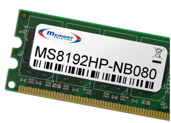 Memorysolution Memory Solution MS8192HP-NB080 - 8 GB