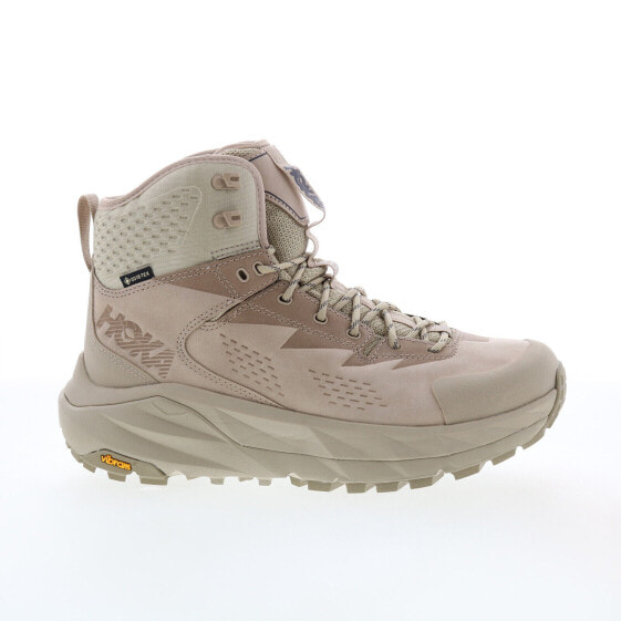 Hoka Kaha GTX 1112030-DOTN Mens Brown Leather Lace Up Hiking Boots 7.5