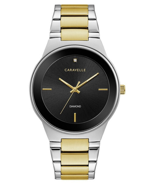 Часы Caravelle Diamond Accent Steel 40mm