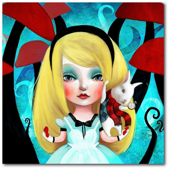 Alice Gallery-Wrapped Canvas Wall Art - 16" x 16"
