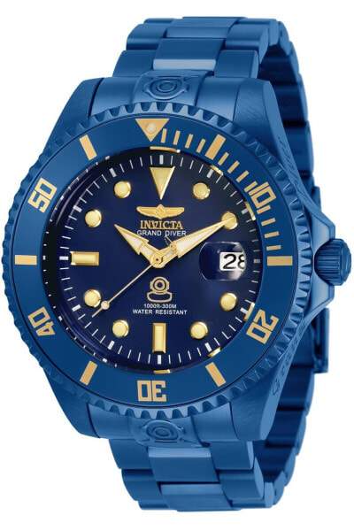 Наручные часы Invicta Pro Diver 48mm Silicone Stainless Steel Quartz Watch Black.