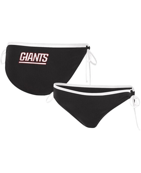 Купальный низ для женщин G-III 4Her by Carl Banks черного цвета "Идеальное сочетание" (New York Giants)