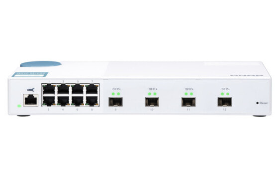 QNAP QSW-M408S - Managed - L2 - Gigabit Ethernet (10/100/1000) - Full duplex