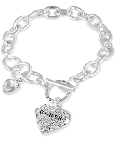 Браслет Guess Crystal Heart Link