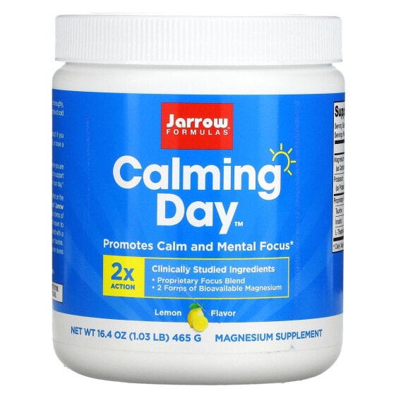 Витамин для нервной системы Jarrow Formulas Calming Day, Лимон, 465 г