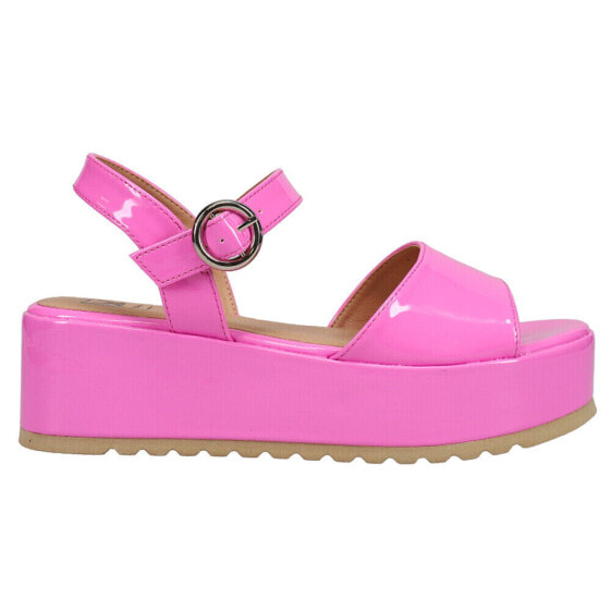 Dirty Laundry Jump Out Platform Womens Pink Casual Sandals GJUN21XWS-24Z