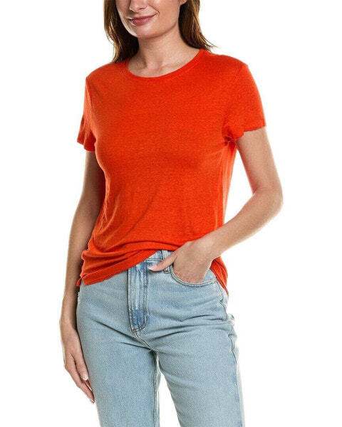 Frame Denim Easy True Linen T-Shirt Women's Xs