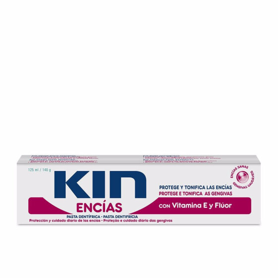 Kin Encias Pasta Dentifrica 1 Envase Зубная паста для защиты десен с витамином Е и фтором 125 мл