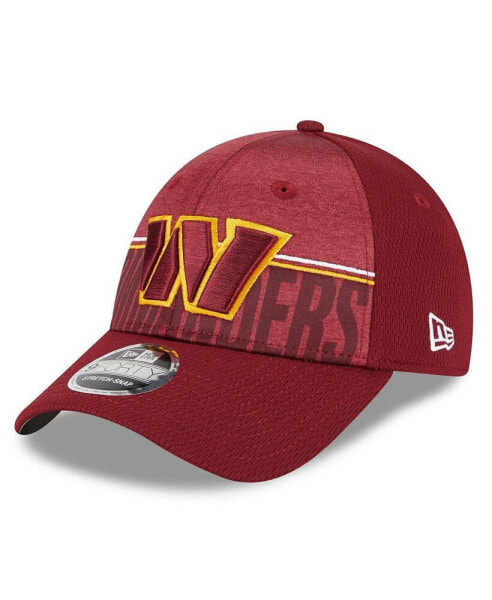 Men's Burgundy Washington Commanders 2023 NFL Training Camp 9FORTY Adjustable Hat