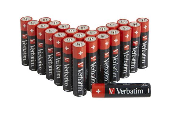 Одноразовая батарейка Verbatim AA 1.5 V - 24 шт.