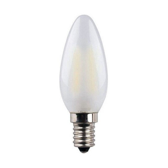 Светодиодная лампочка-свеча EDM F 4,5 W E14 470 lm 3,5 x 9,8 cm (6400 K)