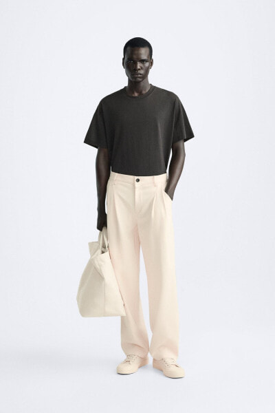 Pleated trousers