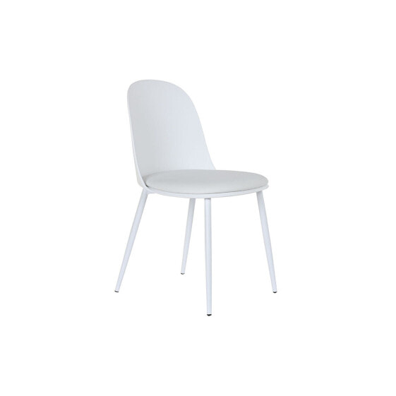 Обеденный стул DKD Home Decor Белый 45 x 48 x 83 cm