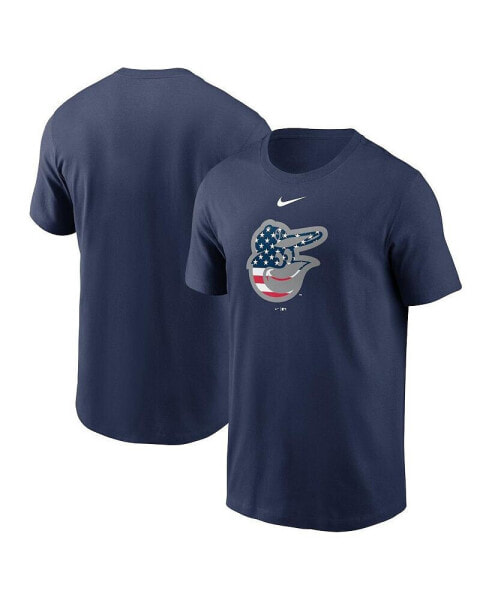 Men's Navy Baltimore Orioles Americana T-Shirt