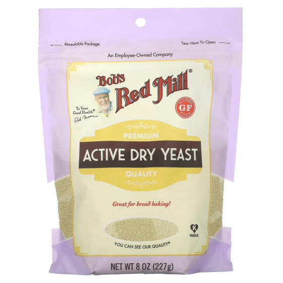 Active Dry Yeast, Gluten Free, 8 oz (227 g)