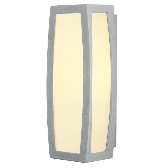 SLV MERIDIAN BOX - Outdoor wall lighting - Grey - Aluminium - IP54 - Facade - I
