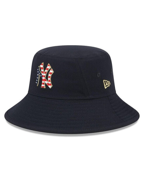 Men's Navy New York Yankees 2023 Fourth of July Bucket Hat