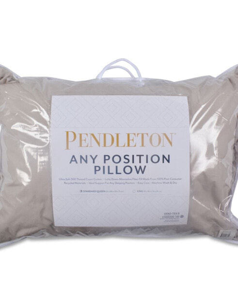 Down Alternative Pillow, Jumbo